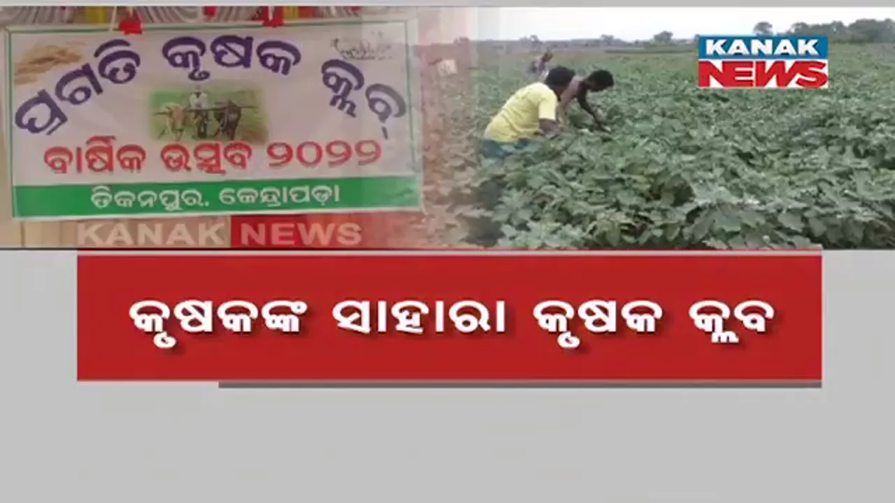  ଚାଷୀମାନଙ୍କ ପାଇଁ ସାହାରା ପାଲଟିଛି କୃଷକ କ୍ଲବ୍ । କମ ସୁଦ୍ଧରେ ରୁଣ ନେଇ ବିଭିନ୍ନ ପ୍ରକାରର ଚାଷ କରି ଉପକୃତ ହେଉଛନ୍ତି ଚାଷୀ ।