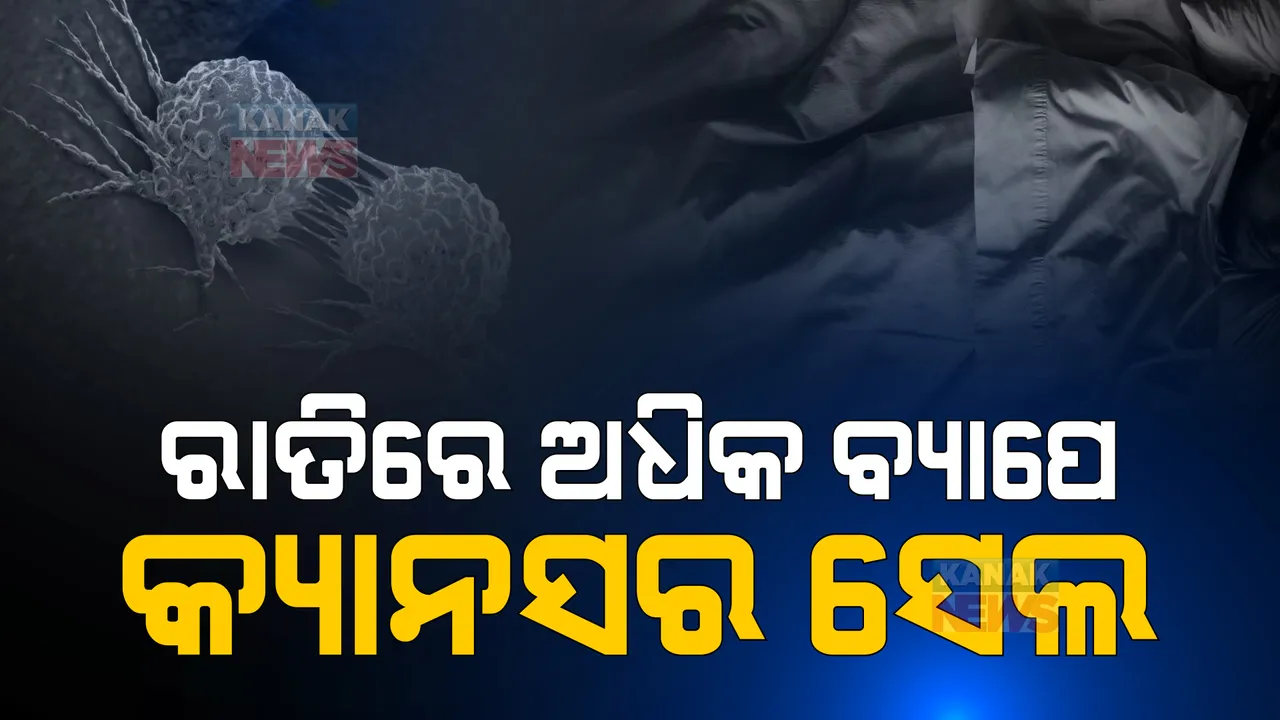  ରାତିରେ ଅଧିକ ବଢ଼େ କ୍ୟାନସର ସେଲ୍: ସ୍ତନ କର୍କଟ ରୋଗୀ ଶୋଇଥିବା ବେଳେ ରକ୍ତ ପ୍ରବାହକୁ ମାଡିଥାଏ ଟ୍ୟୁମର ସେଲ୍
