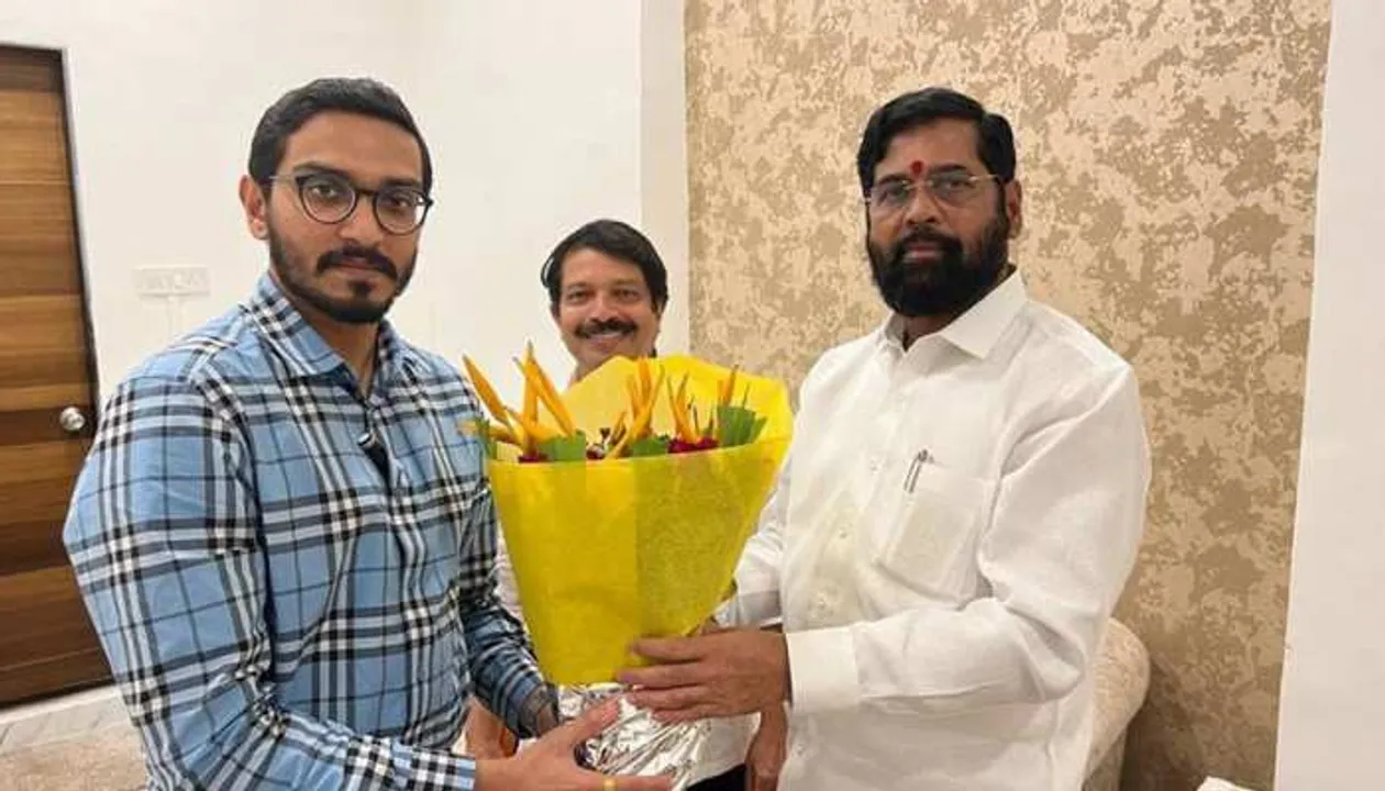  ମହାରାଷ୍ଟ୍ର ରାଜନୀତିରେ ରୋଚକ ଦୃଶ୍ୟ, ସିନ୍ଦେଙ୍କ ସହ ହାତ ମିଳାଇଲେ ବାଲାସାହେବ ଠାକରେଙ୍କ ନାତି