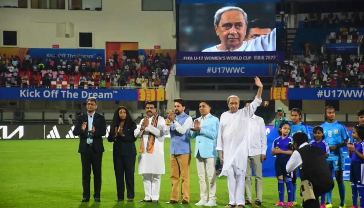  ଫିଫା ମହିଳା ଫୁଟବଲ ବିଶ୍ୱକପ୍ : ଉଦଘାଟନ କଲେ ମୁଖ୍ୟମନ୍ତ୍ରୀ,ପ୍ରଥମ ମ୍ୟାଚରେ ଆମେରିକାଠାରୁ ବଡ ବ୍ୟବଧାନରେ ହାରିଲା ଭାରତ