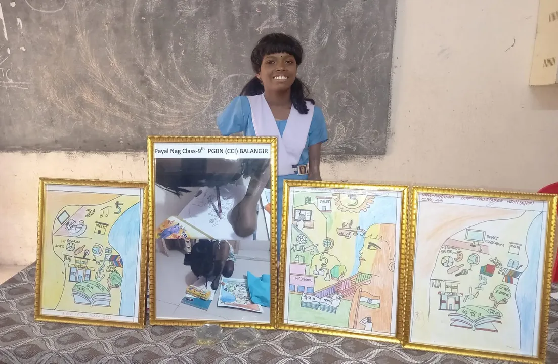  ଗୋଡ଼ ହରାଇବା ପରେ ଜୀବନ ଯୁଦ୍ଧରେ ହାରିନାହାନ୍ତି ବଲାଙ୍ଗିରର ପାୟଲ ନାଗ। ପାଟିରେ ଆଙ୍କୁଛନ୍ତି ସୁନ୍ଦର ସୁନ୍ଦର ଚିତ୍ର କଳା। 