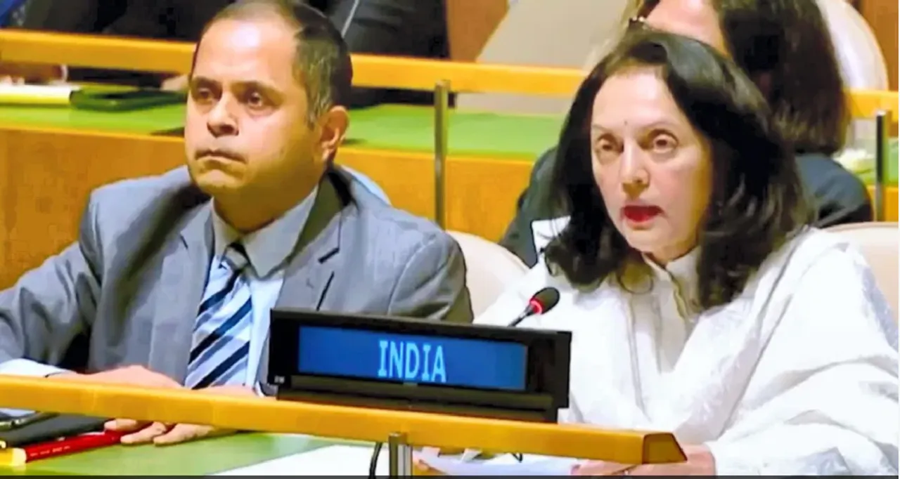  ୟୁଏନଏସସି ଅଧ୍ୟକ୍ଷ ପଦ ସମ୍ଭାଳିଲା ଭାରତ। ରୁଚିରା କାମ୍ବୋଜ କହିଲେ, ଲୋକତନ୍ତ୍ର ଉପରେ କଣ କରିବା ଦରକାର ତାହା କହିବା ଦରକାର ନାହିଁ।