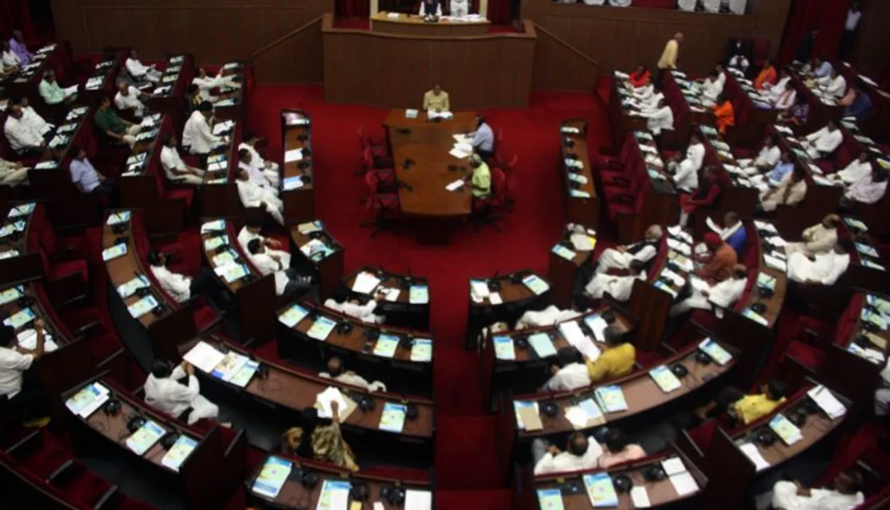  Bhubaneswar: Odisha Assembly session underway in Bhubaneswar on July 2, 2019. (Photo: IANS) 