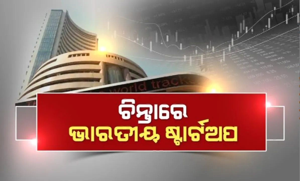  ଚିନ୍ତାରେ ଭାରତୀୟ ଷ୍ଟାର୍ଟଅପ। ସେୟାର ବଜାରରେ ପଡୁଛି ପ୍ରଭାବ।