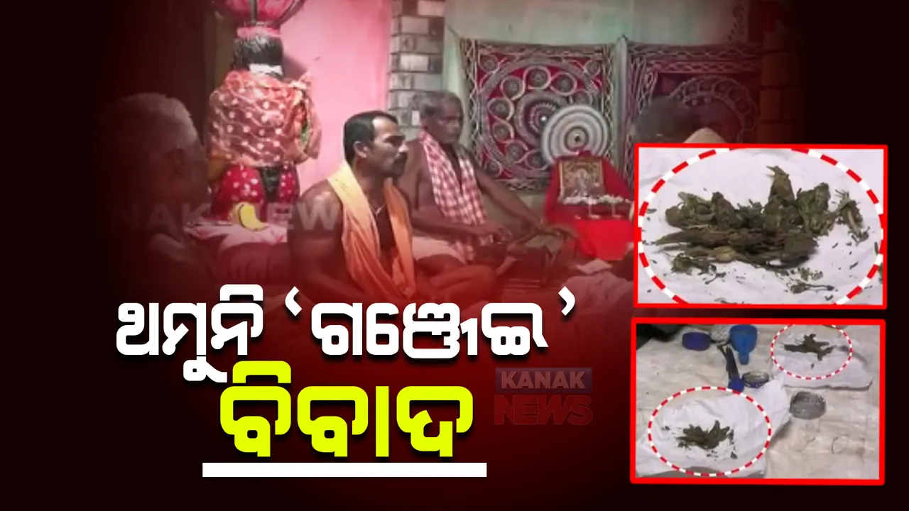  ଥମୁନି ଗଞ୍ଜେଇ ବିବାଦ