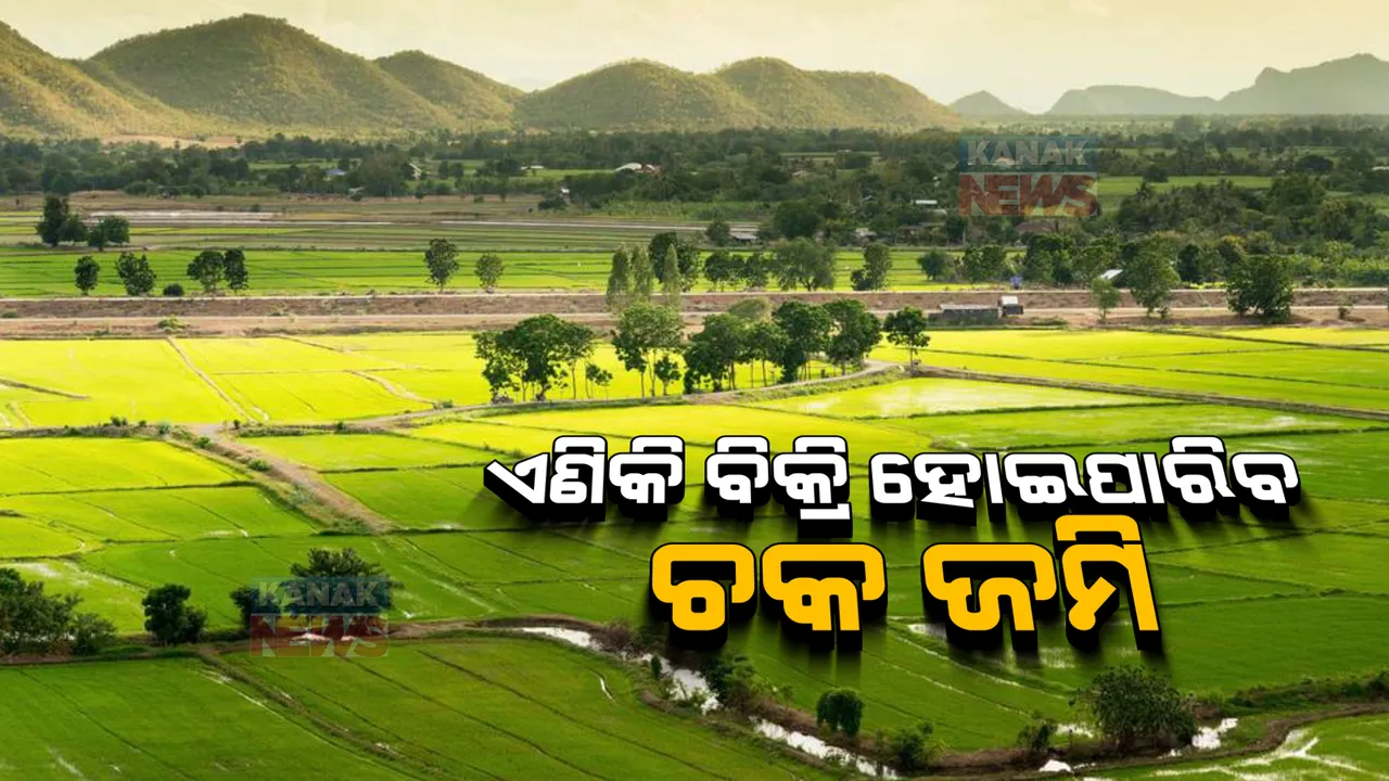  ଏଣିକି ହୋଇପାରିବ ଚକ ଜମି ବିକ୍ରି ତଥା ବିଭାଜନ । ଜମି ପଟ୍ଟା ସଂଶୋଧନ କରିପାରିବେ ଜମି ମାଲିକ