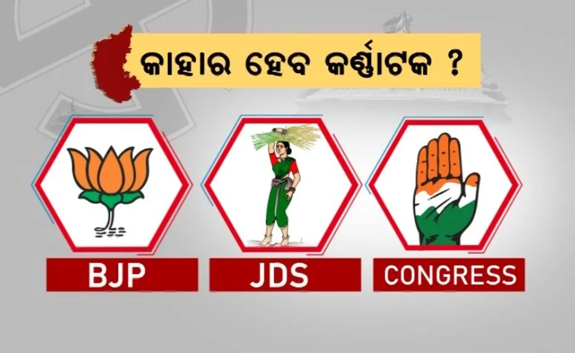  କର୍ଣ୍ଣାଟକରେ ‘ବିଜେପି ସରକାର’ ନା ‘କଂଗ୍ରେସ ସରକାର’? କାହା ହାତକୁ ଯିବ ଶାସନ କ୍ଷମତା? ନା ପୁଣି କିଙ୍ଗମେକର ହେବ ଜେଡିଏସ୍? କଣ କହୁଛି ଏକଜିଟ୍ ପୋଲ....
