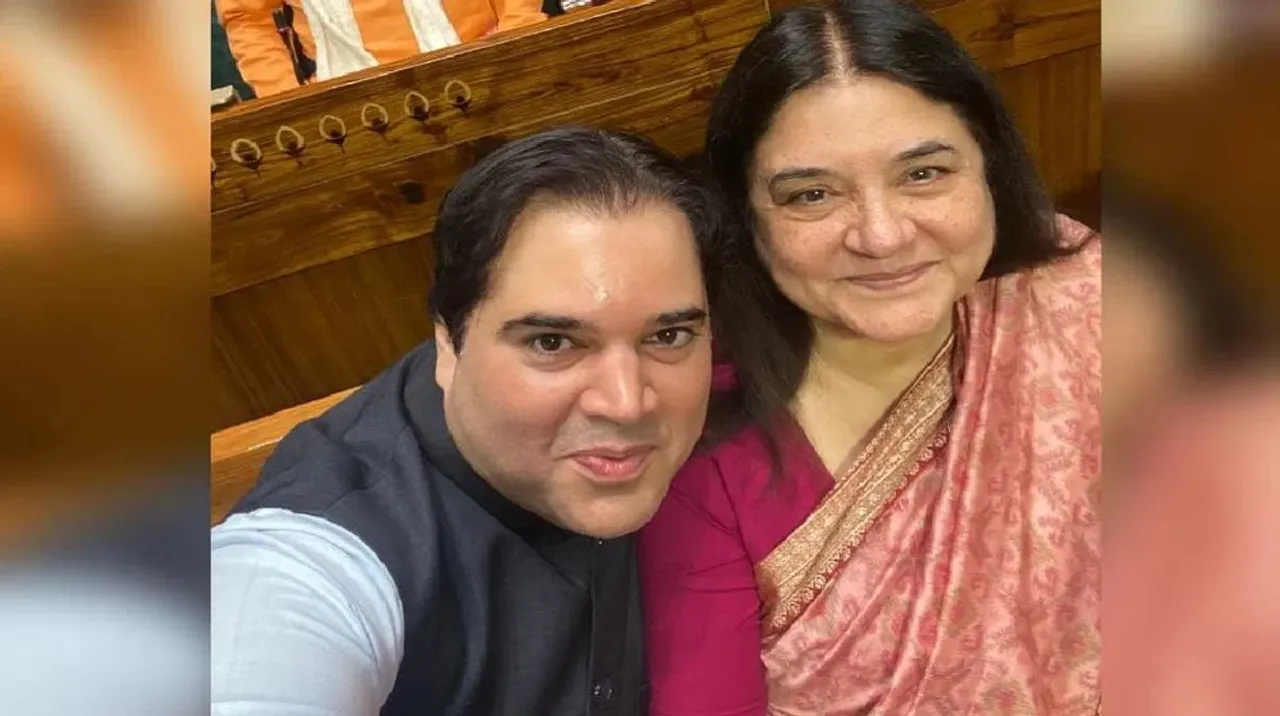  ଚର୍ଚ୍ଚାରେ ମାଆ ମେନକା ଗାନ୍ଧୀଙ୍କ ସହ ବରୁଣ ଗାନ୍ଧୀଙ୍କ ସେଲଫି। ଟ୍ୱିଟ୍ କରି ଲେଖିଲେ ଏମିତି କଥା