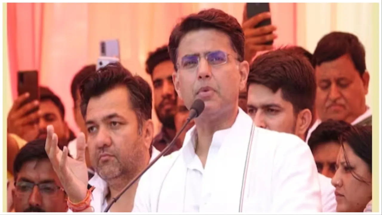  ପାଇଲଟ ପୁଣି ଦେଖାଇଲେ ଦମ୍ଭ । ନାଁ ନନେଇ ଆଶୋକ ଗେହଲଟଙ୍କ ଉପରେ ବର୍ଷିଲେ ସଚିନ ।