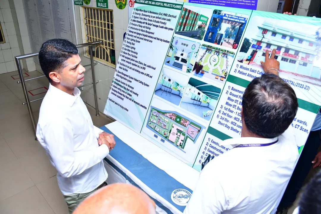  ୨ ଦିନିଆ ରାୟଗଡା ଗସ୍ତରେ ଫାଇଭ-ଟି ସଚିବ। ବିଭିନ୍ନ ଉନ୍ନତିମୂଳକ କାର୍ଯ୍ୟର କଲେ ସମୀକ୍ଷା