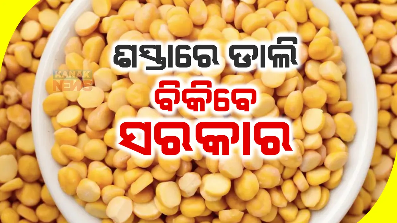  ଟମାଟୋ ଭଳି ଶସ୍ତାରେ ଡାଲି ଯୋଗାଇ ଦେବେ ସରକାର, ଜାଣନ୍ତୁ କେଉଁଠି ମିଳିବ ଶସ୍ତା ଡାଲି