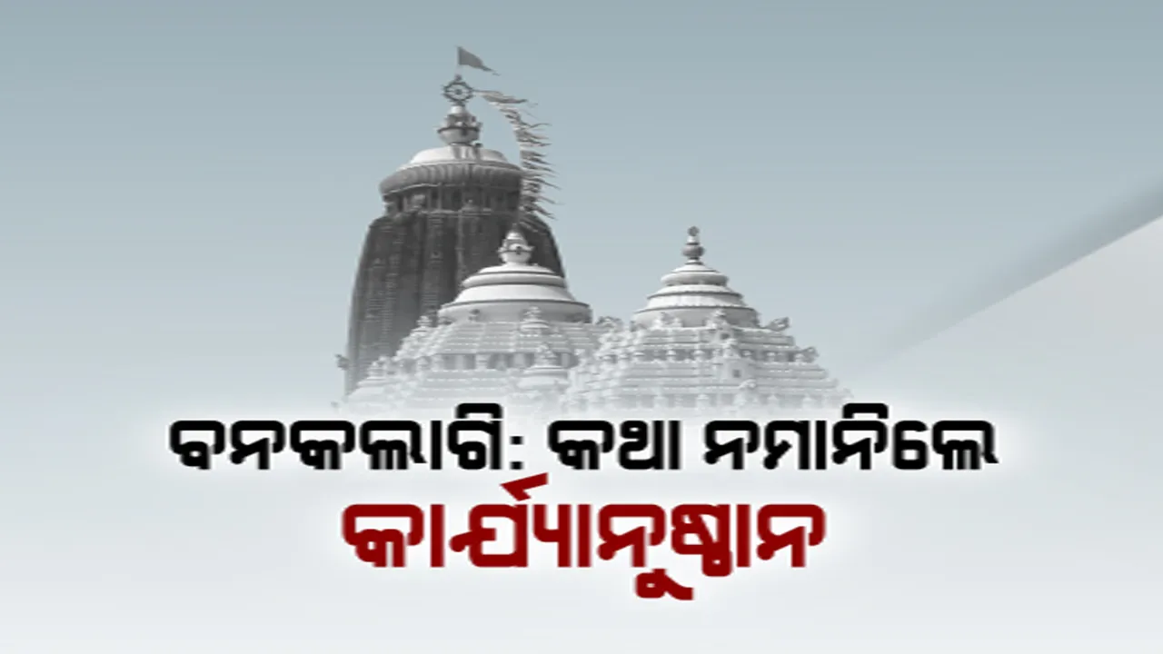  ବଢ଼ିଲା ବନକଲାଗି ବିବାଦ, ହେଲାନି ଶ୍ରୀଜିଉଙ୍କ ଶ୍ରୀମୁଖ ଶୃଙ୍ଗାର