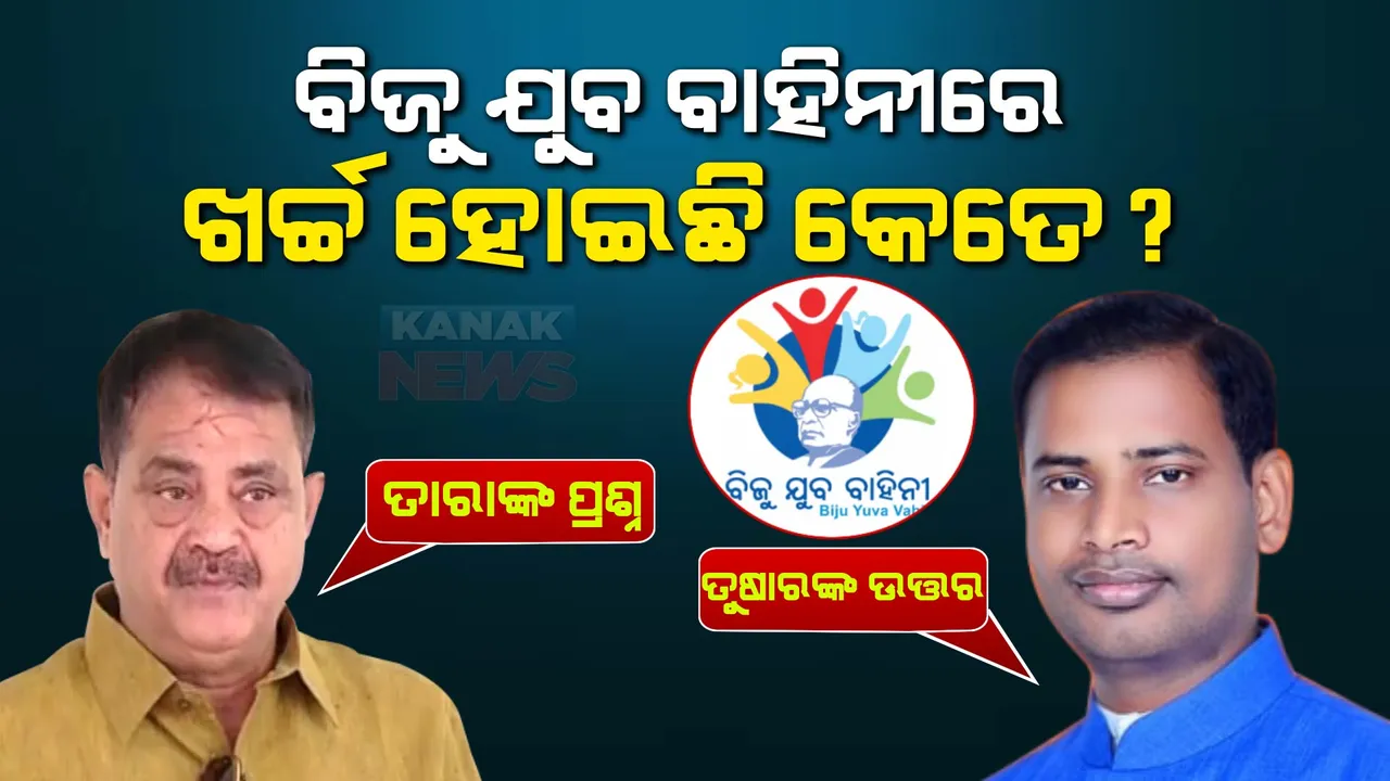  ବିଧାନସଭାରେ ଉଠିଲା ବିଜୁ ଯୁବ ବାହିନୀ ପ୍ରସଙ୍ଗ । ଏହି ଯୋଜନାରେ କେତେ ଟଙ୍କା ଖର୍ଚ୍ଚ କରିଛନ୍ତି ସରକାର? ପଢ଼ନ୍ତୁ...