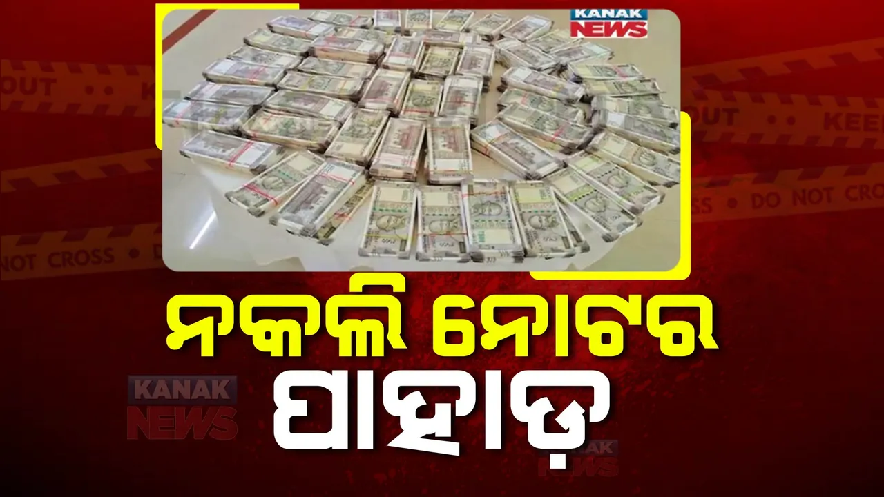  ନକଲି ନୋଟର ପାହାଡ