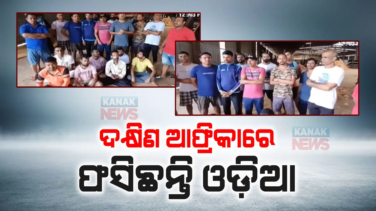  ଦକ୍ଷିଣ ଆଫ୍ରିକା ଗାବନରେ ଫସିଛନ୍ତି ୧୪ ଜଣ ଓଡ଼ିଆ ଶ୍ରମିକ । ଭିଡିଓ ଜାରି କରି କହିଲେ ନିର୍ଯାତନାର କାହାଣୀ
