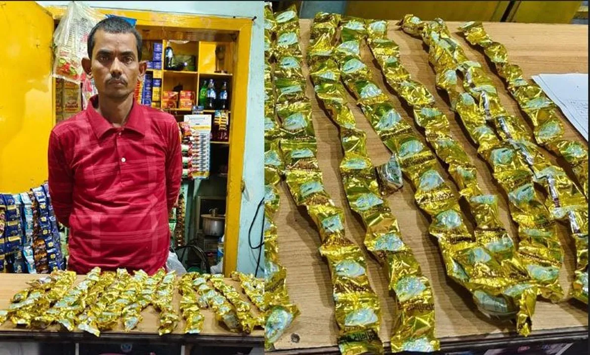  ବଜାରରେ ଗଞ୍ଜେଇ ଚକୋଲେଟ୍ । ଚକଲେଟରେ ଗଞ୍ଜେଇ ବିକ୍ରି କରିି ହାଇଦ୍ରାବାଦରୁ ଓଡ଼ିଆ ଯୁବକ ଗିରଫ ।ଟାର୍ଗେଟରେ ଦିନ ମଜୁରିଆ ଓ ସ୍କୁଲ ଛାତ୍ରଛାତ୍ରୀ ।