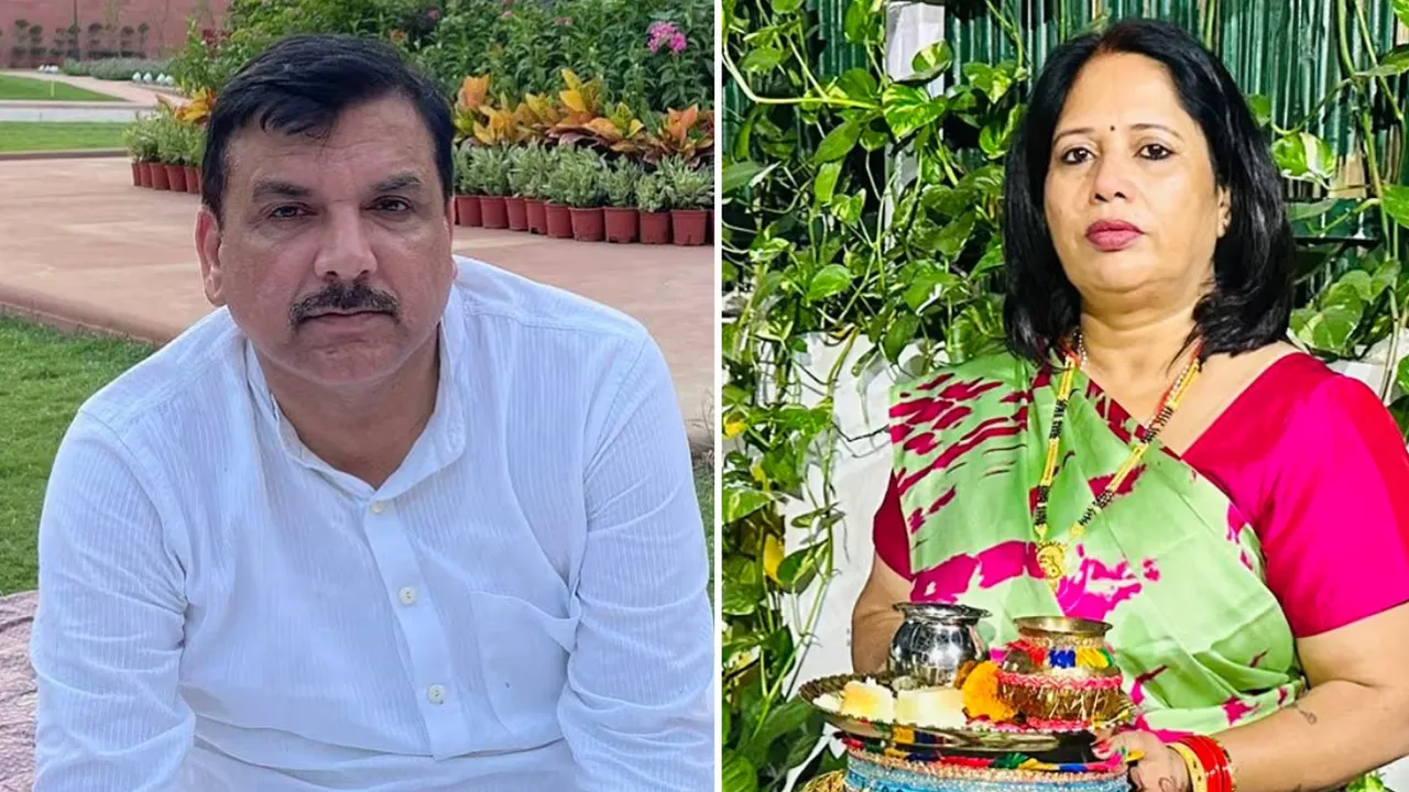  ସୁନୀତା କେଜ୍ରିୱାଲଙ୍କ ପରେ ସାମ୍ନାକୁ ଆସିଲେ ସଂଜୟ ସିଂଙ୍କ ପତ୍ନୀ ଅନୀତା । ବିଜେପିକୁ ଟାର୍ଟେଟ୍, ସ୍ୱାମୀଙ୍କ ଦାୟିତ୍ୱ ସମ୍ଭାଳିବାକୁ ଦେଲେ ସଂକେତ