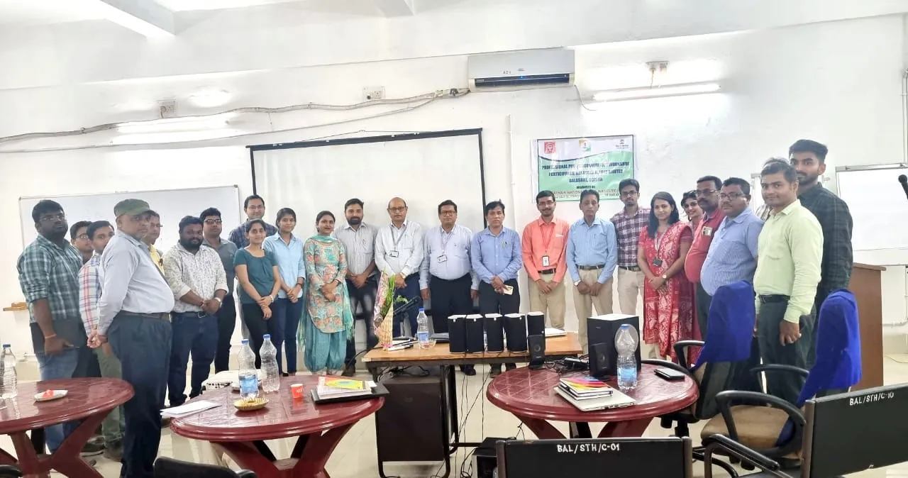  ବାଲେଶ୍ୱର ଏଲଏଜ୍ ଲିଃ ରେ ବିଜୁ ପଟ୍ଟନାୟକ ଜାତୀୟ ଇସ୍ପାତ ପ୍ରତିଷ୍ଠାନର ଏକ ଦିବସୀୟ କର୍ମଶାଳା ଆୟୋଜିତ