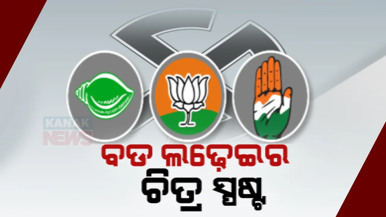  ପୁରୀରେ ମୁହାଁମୁହିଁ ହେବେ ସୁନୀଲ ମହାନ୍ତି ଓ ଜୟନ୍ତ ଷଡଙ୍ଗୀ । ଦିଗପହଣ୍ଡିରେ ବିପ୍ଳବଙ୍କୁ ଟକ୍କର ଦେବେ ସିଦ୍ଧାନ୍ତ । ନୂଆପଡାରେ ଶରତ ଓ ରାଜେନ୍ଦ୍ର ସୁପରଫାଇଟ୍