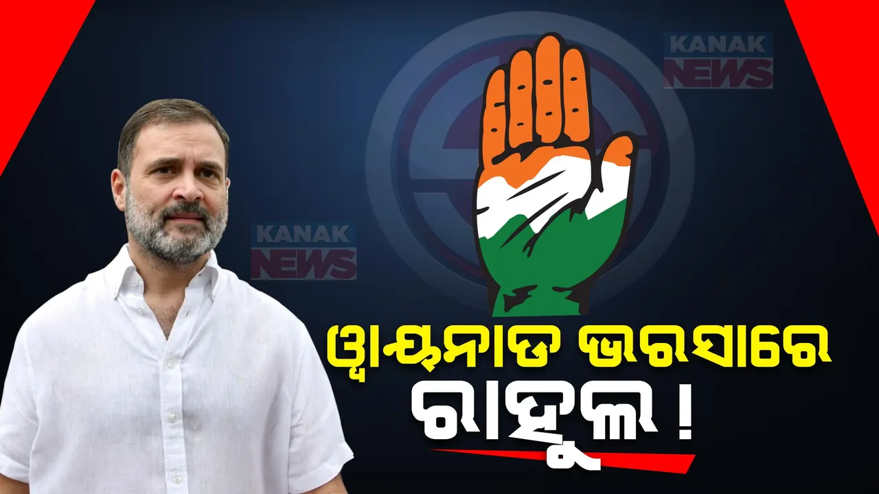  ରାହୁଲ ଗାନ୍ଧୀଙ୍କୁ ଭରସା ୱାୟନାଡ ଆସନ । ଗତଥରର ବଡ ବିଜୟ ପରେ ଏଥରକ ବିଜୟ ନେଇ ଆଶାୟୀ ରାହୁଲ