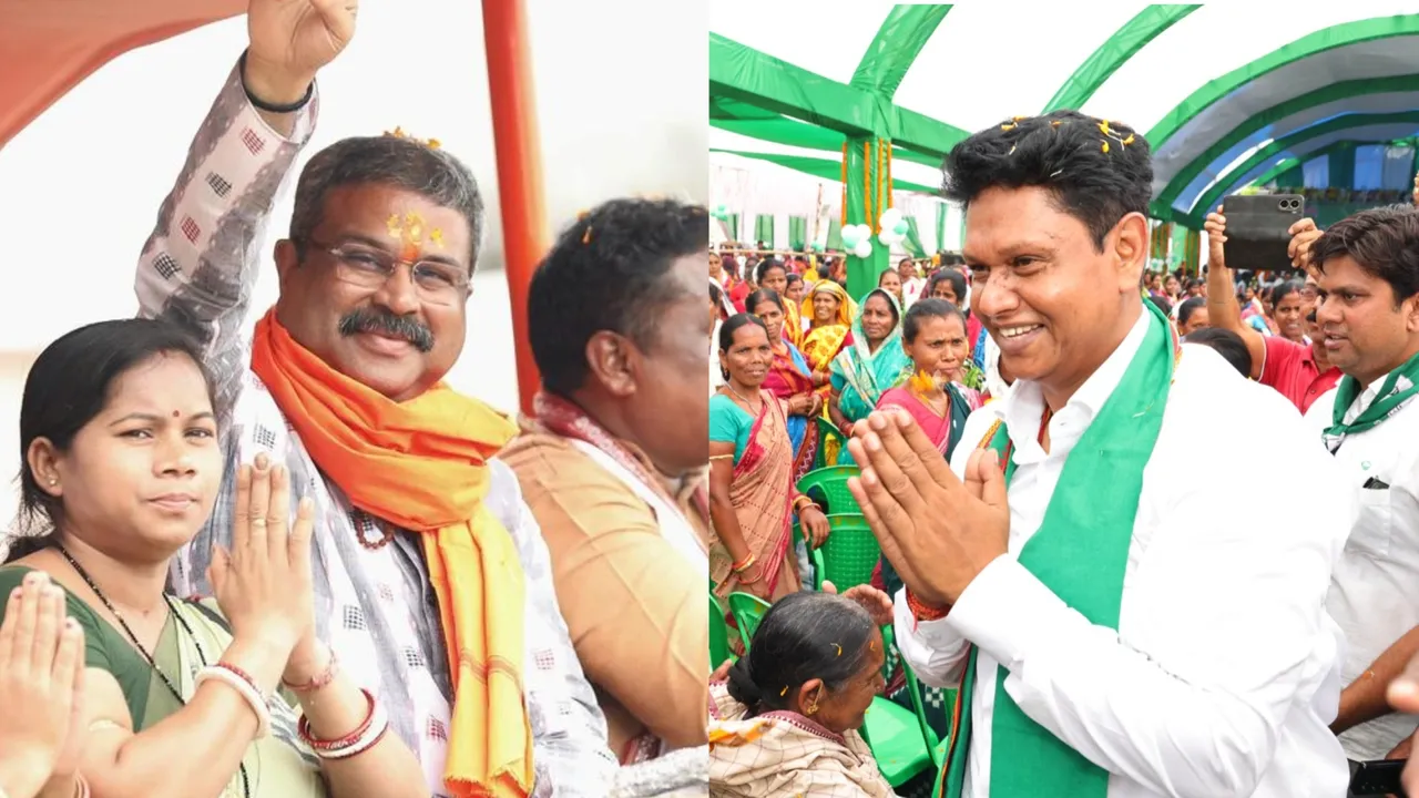 ପ୍ରଚାର ମୈଦାନରେ ଦୁଇ ହେଭିୱେଟ୍ । କୁଚିଣ୍ଡାରେ ଧର୍ମେନ୍ଦ୍ରଙ୍କ ପାୱାର ସୋ । ଆଠମଲ୍ଲିକରେ ପ୍ରଣବଙ୍କ ଶକ୍ତି ପ୍ରଦର୍ଶନ
