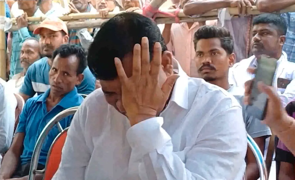  ବିଜେଡି ଛାଡିଲେ କରଞ୍ଜିଆର ପୂର୍ବତନ ବିଧାୟକ ବିଜୟ କୁମାର ନାଏକ । ସ୍ୱାଧୀନ ଭାବେ ଲଢିବାକୁ କଲେ ଘୋଷଣା ।
