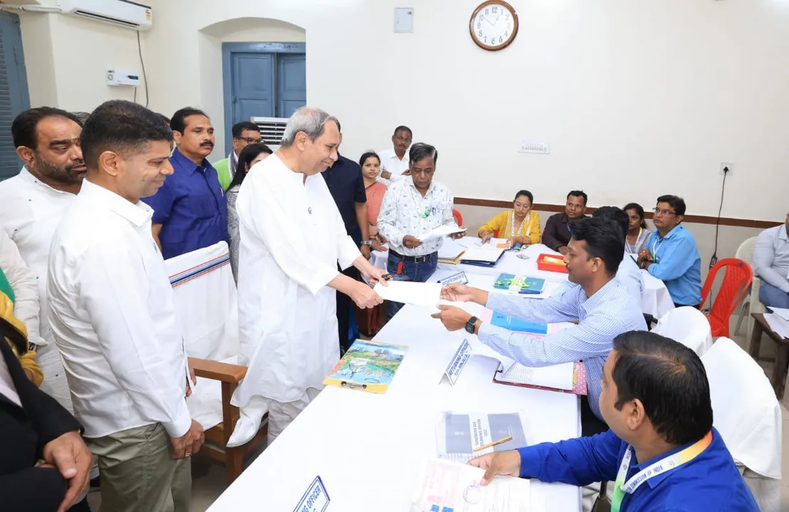  ହିଞ୍ଜିଳି ପରେ ଆଜି କଣ୍ଟାବାଞ୍ଝି ଆସନରୁ ନାମାଙ୍କନ ଦାଖଲ କରିବେ ନବୀନ । ଏଥର ଦୁଇଟି ଆସନରୁ ପ୍ରାର୍ଥୀ ହେଇଛନ୍ତି ମୁଖ୍ୟମନ୍ତ୍ରୀ ।