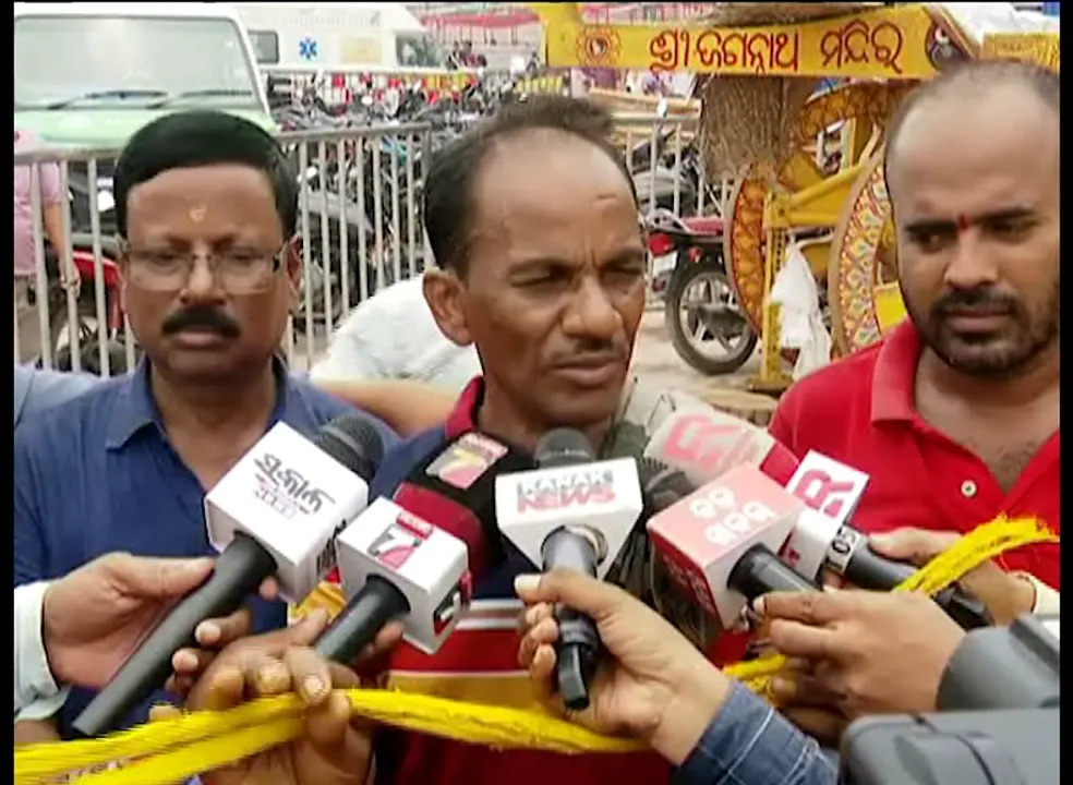  ଆରମ୍ଭ ହେଲାଣି ମହାପ୍ରଭୁଙ୍କ ସ୍ନାନଯାତ୍ରା ପ୍ରସ୍ତୁତି । ଘଣାଲାଗି ନୀତି ପାଇଁ ଆସିଲା ବାସୁଙ୍ଗା ପାଟ ।