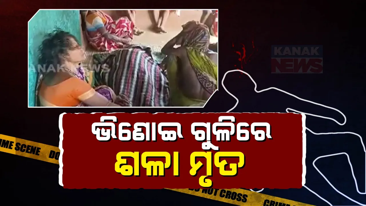  ରଜରେ ଶଳା-ଭିଣୋଇ ଜଙ୍ଗଲରେ କରୁଥିଲେ ବାରହା ଶିକାର । ଭୁଲରେ ଭିଣୋଇ ଚଳାଇଦେଲା ଗୁଳି, ଟଳିପଡିଲେ ଶଳା