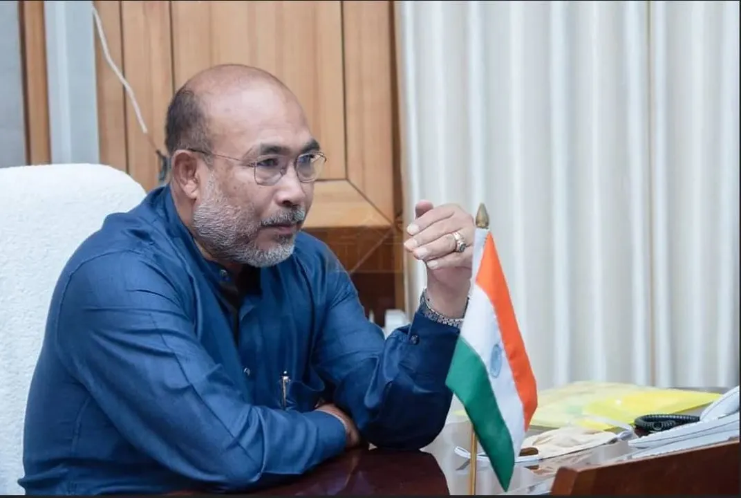  ମଣିପୁର ମୁଖ୍ୟମନ୍ତ୍ରୀ ଏନ ବିରେନ ସିଂଙ୍କ ଗାଡି ଉପରକୁ ଉଗ୍ରବାଦୀ ଆକ୍ରମଣ । ଜଣେ ଯବାନ ଆହାତ