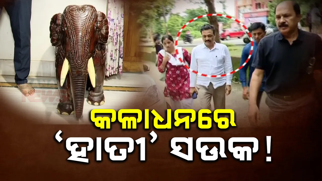  କଳାଧନରେ ଯନ୍ତ୍ରୀଙ୍କ ‘ହାତୀ’ସଉକ : ଆଲିସାନ ଘରେ ଦାମୀ କାଠ ହାତୀ ସହ ବିଦେଶୀ ସରଞ୍ଜାମ ; ସୁକତେଲ ପ୍ରକଳ୍ପ ମୁଖ୍ୟଯନ୍ତ୍ରୀଙ୍କ ଘରେ ଘନ ଘନ ରେଡ୍ କରୁଛି ଭିଜିଲାନ୍ସ