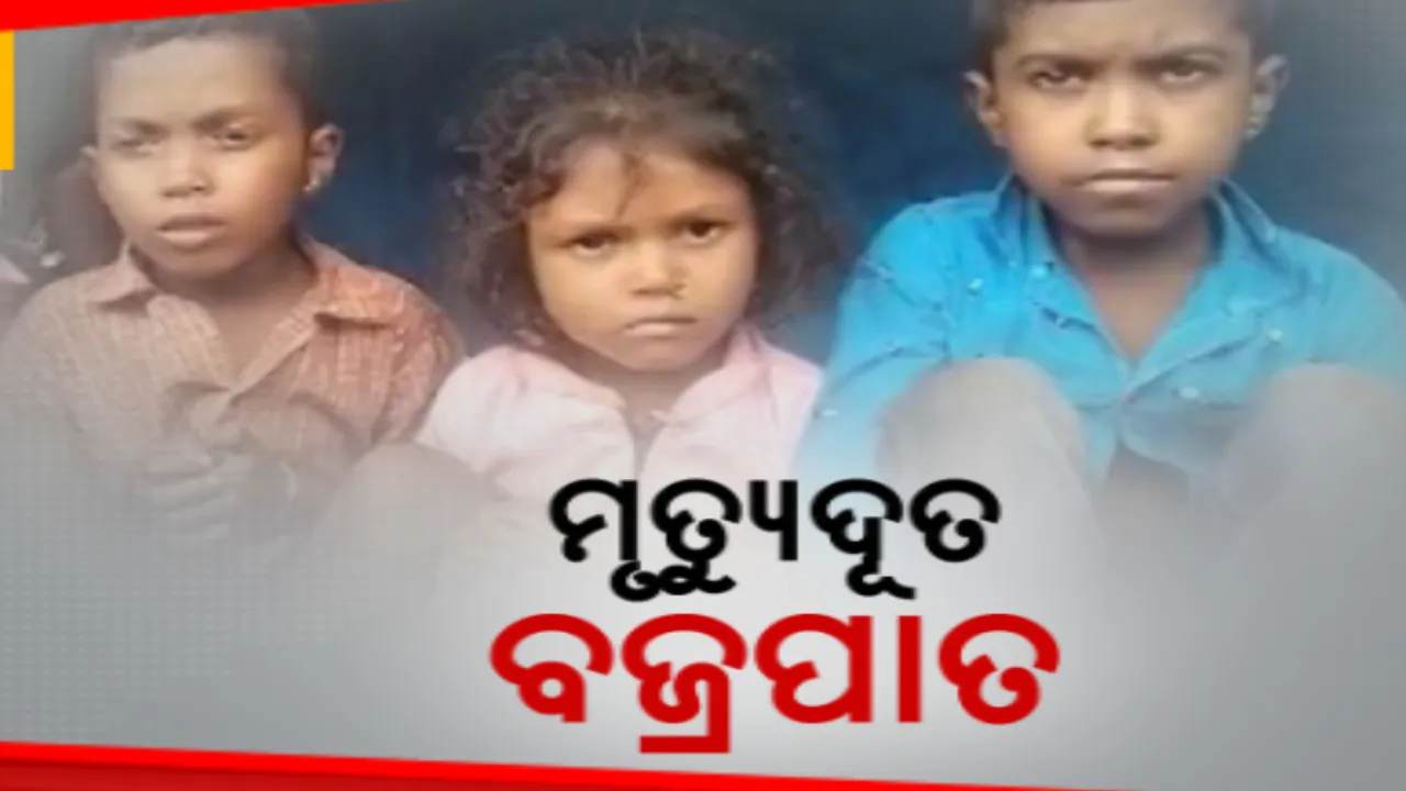  ଅବେଳରେ ଆରପାରିକୁ ଚାଲିଗଲେ ବାପା-ମାଆ । ବଜ୍ରପାତରେ ଦମ୍ପତ୍ତିଙ୍କ ମୃତ୍ୟୁ ପରେ ଅନାଥ ହୋଇଗଲେ ନିଷ୍ପାପ ଶିଶୁ, ବୈପାରୀଗୁଡାର ୩ କଅଁଳ ଶିଶୁଙ୍କ କାହାଣୀ