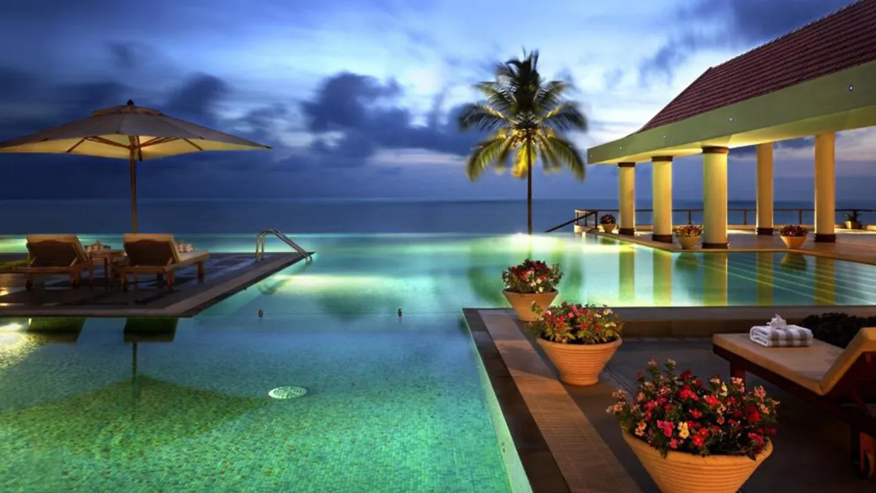 Resort with pool