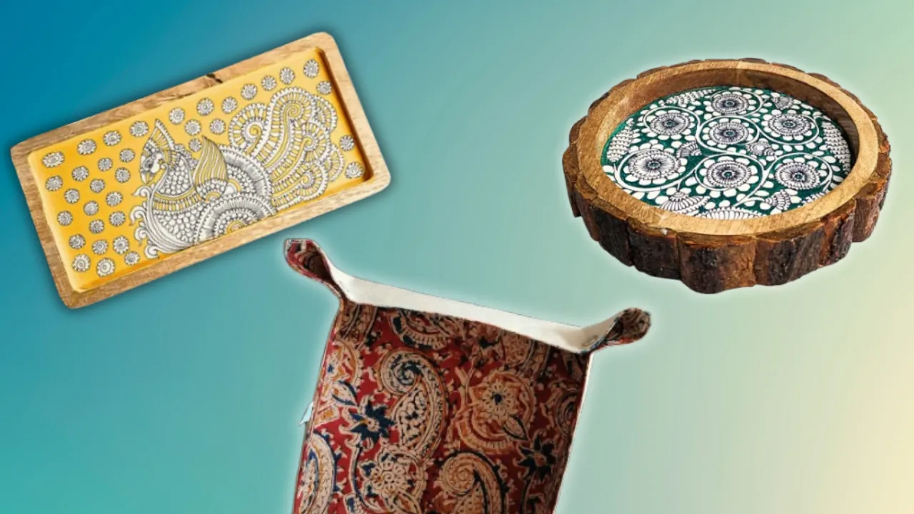 LocalWaliDiwali Kalamkari Trays