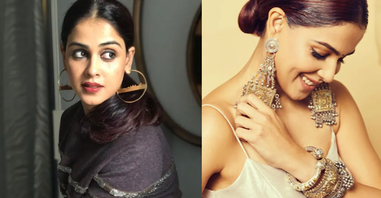 jewellery brands genelia D'souza