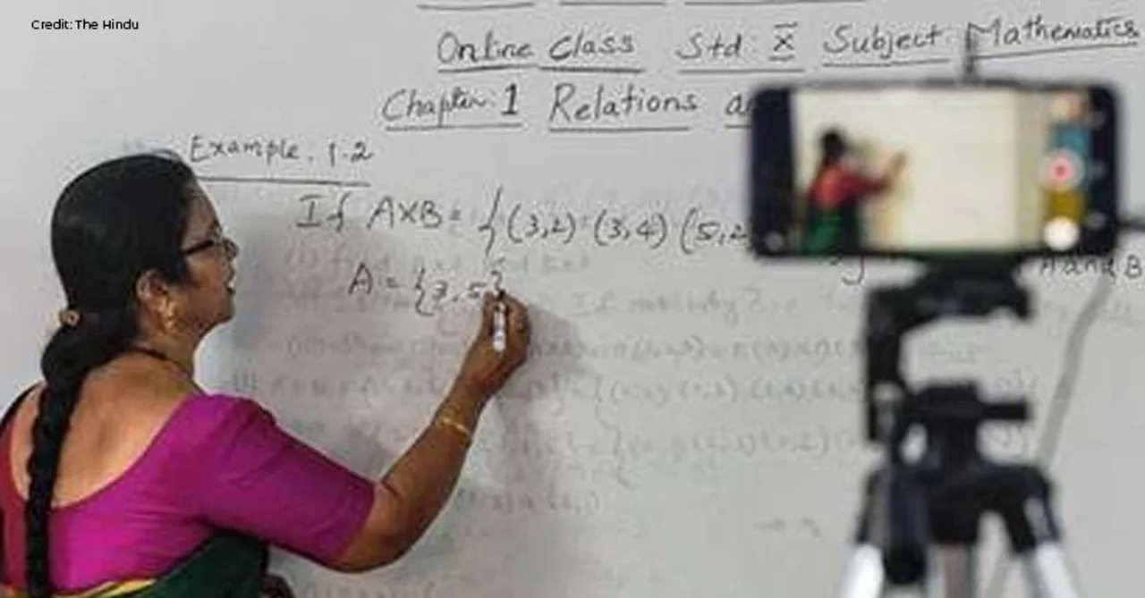 Lives of teachers amid online teaching and the pandemic