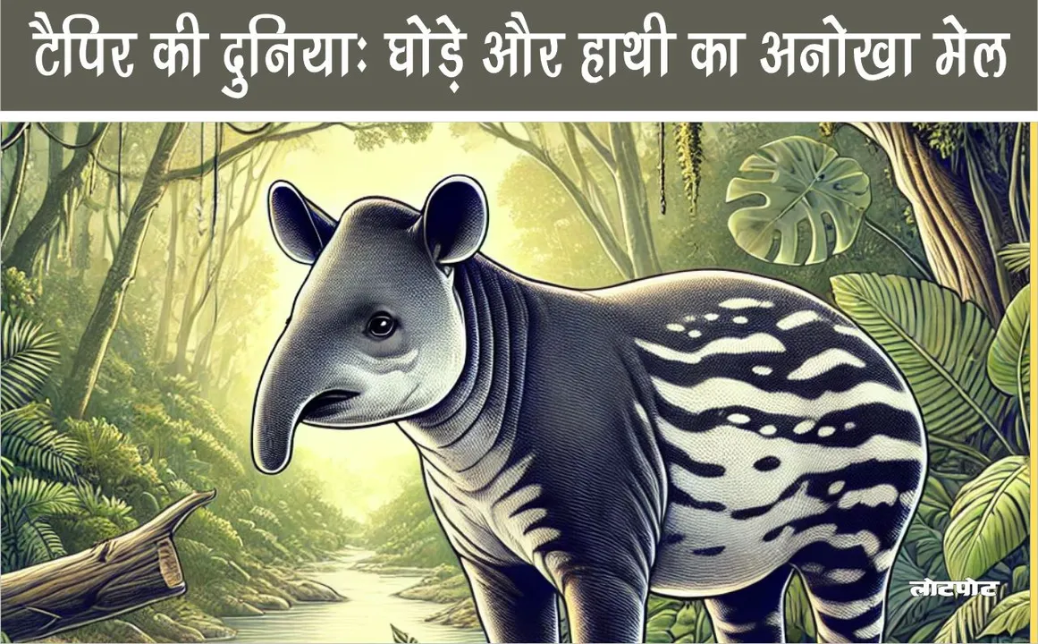 World of Tapir: Unique combination of horse and elephant