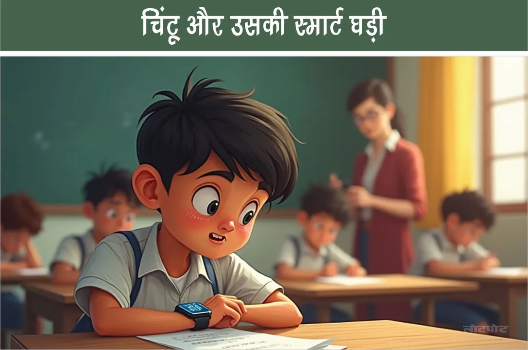 Fun Story Chintu and his smart watch