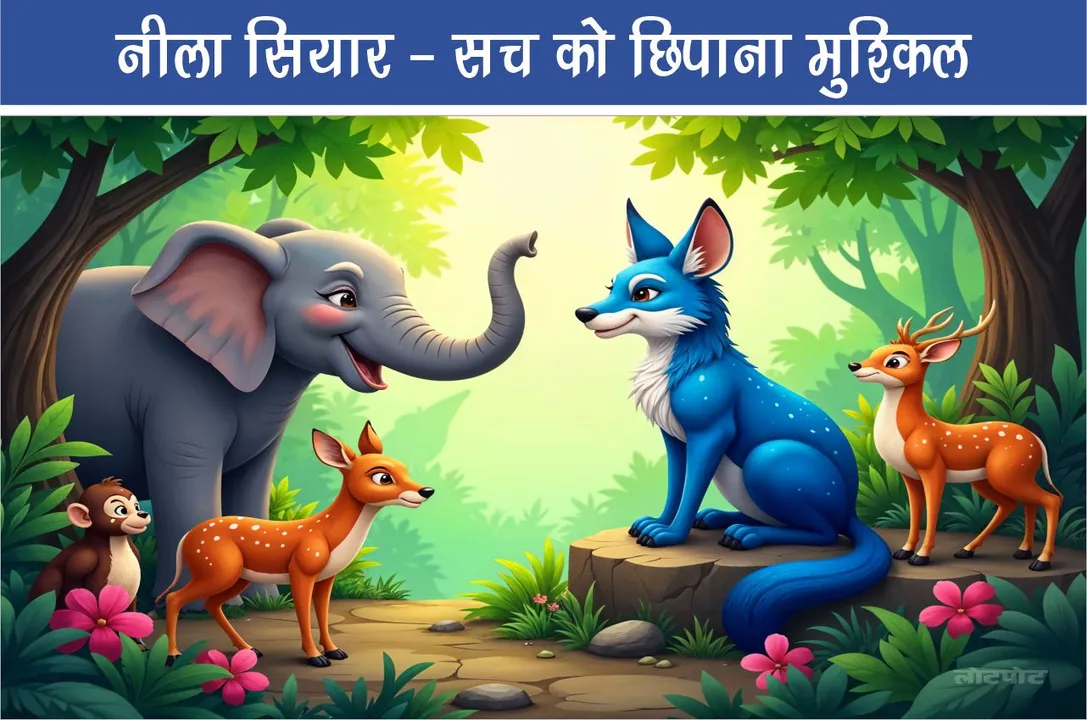 Blue Jackal  Difficult to hide the truth