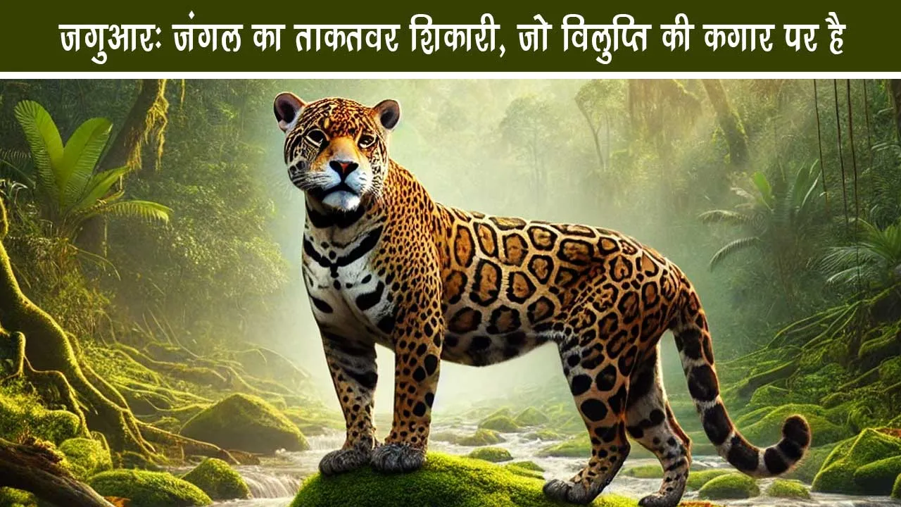 Jaguar The powerful hunter of the forest, who is on the verge of extinction