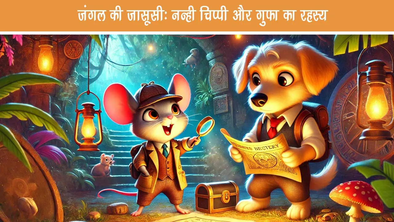 Jungle detective Little chippy and secret of cave