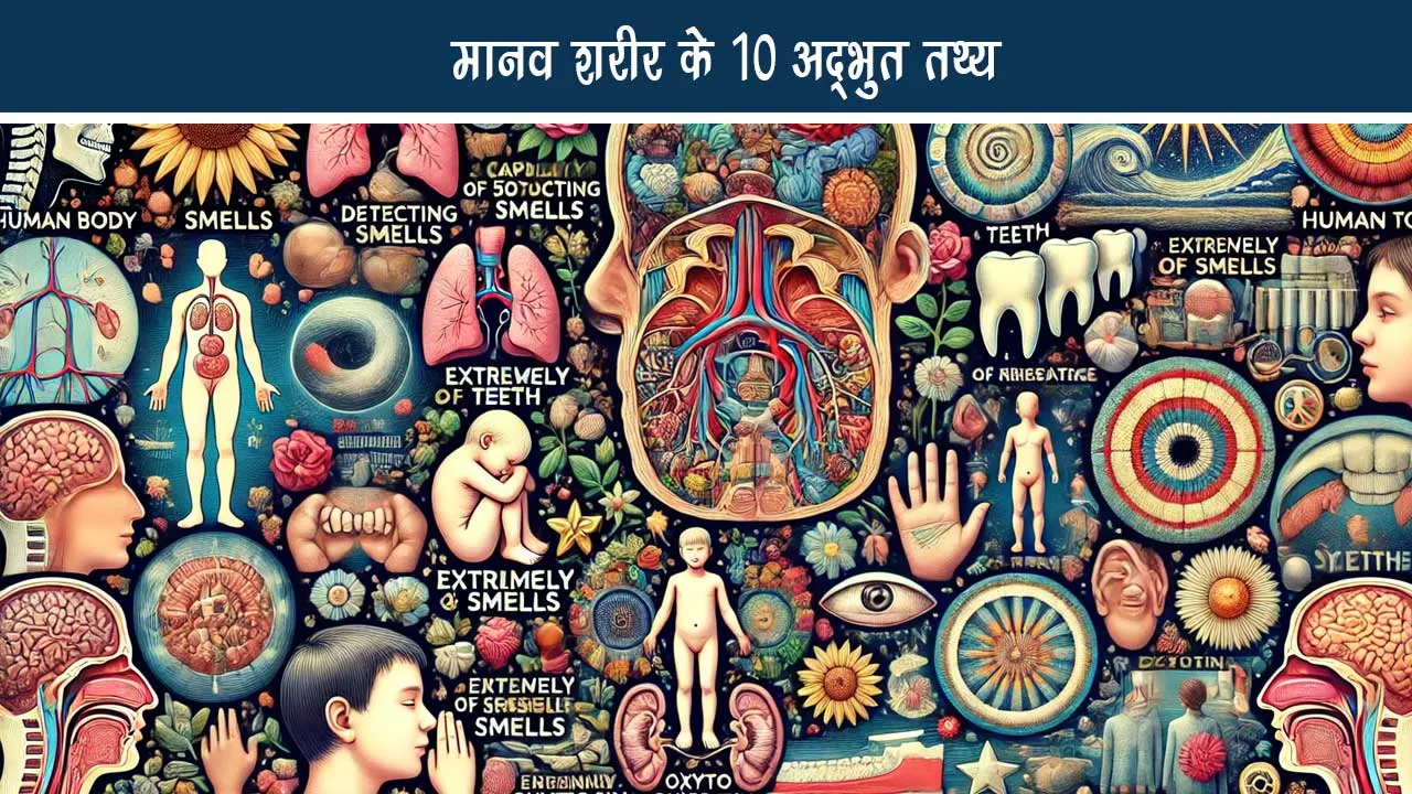 10 amazing facts of human body