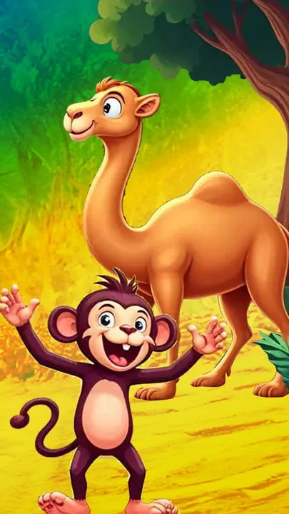 Story of monkey and camel (1)