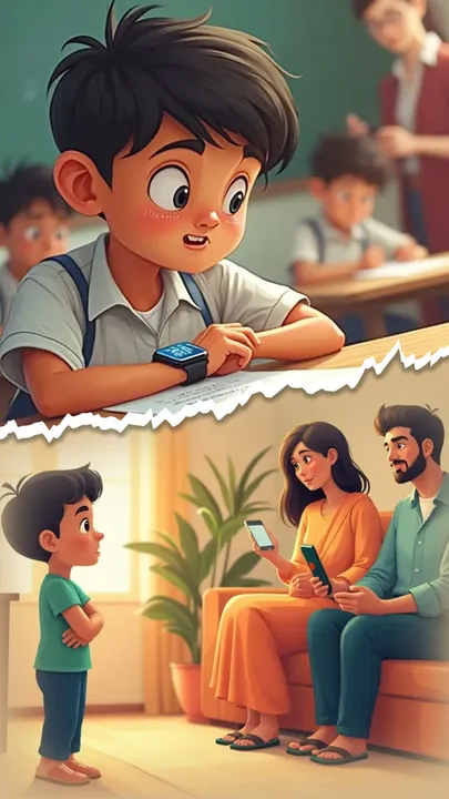Fun Story Chintu and his smart watch (1)