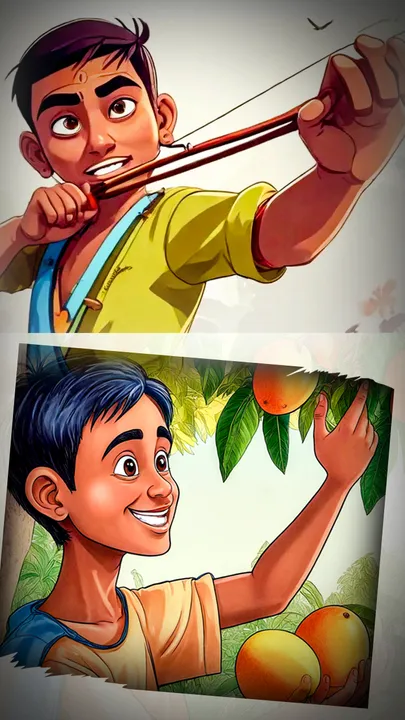 Hindi Moral Story Fruit of mischief (1)