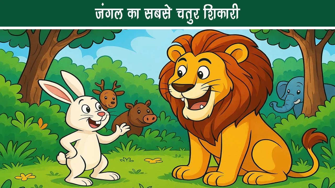 Jungle most clever hunter an inspirational and long moral story