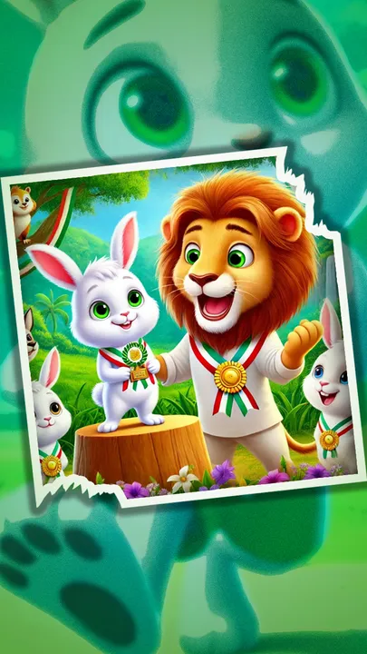 Little rabbit and his race