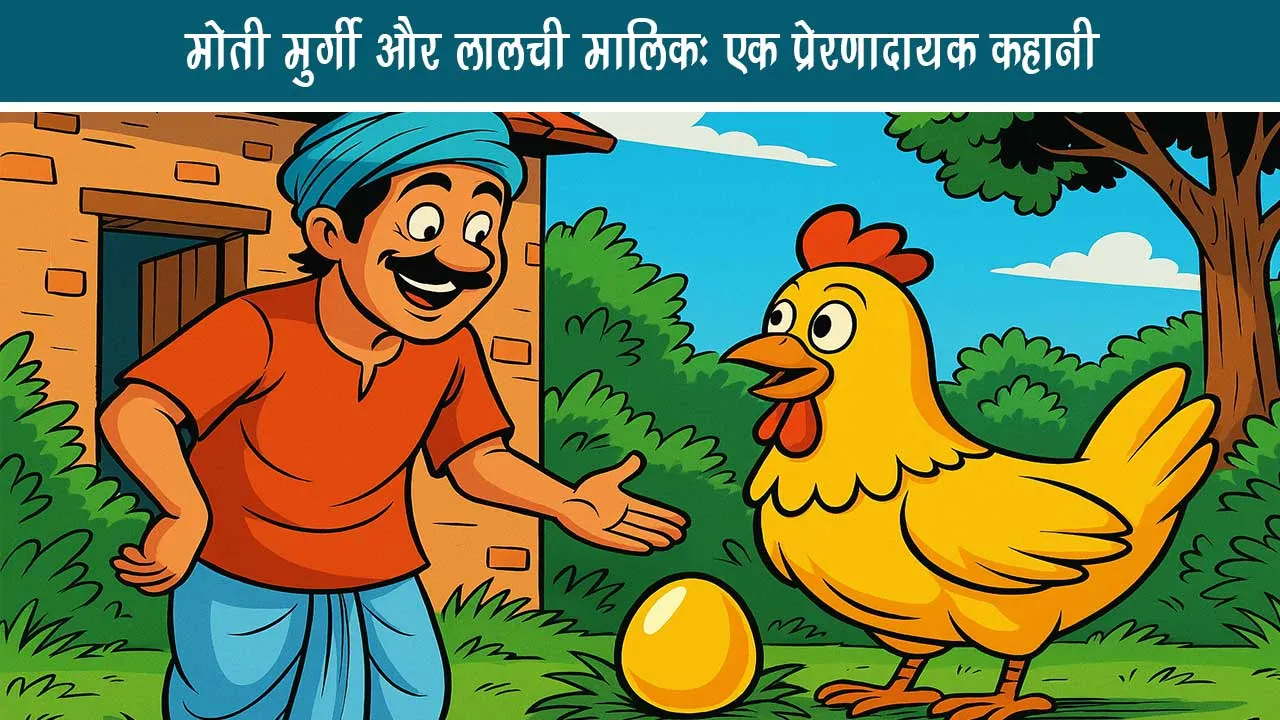 Pearl hen and greedy owner an inspirational story