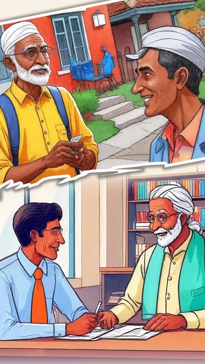 Hindi Fun Story Jugnu Babus Pension (1)