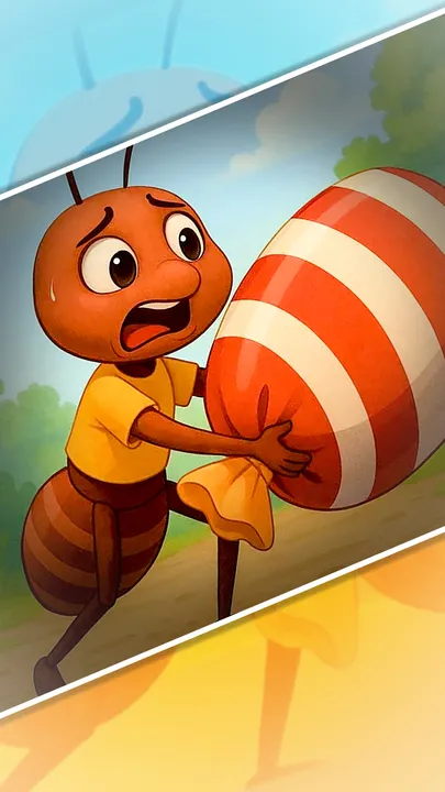 Rani's power-story of courage and struggle Ant Story in Hindi (1)
